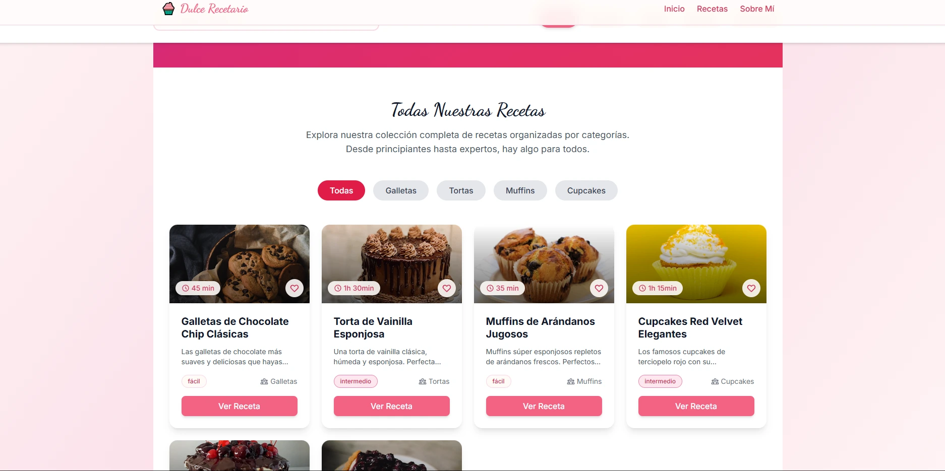 Recetas Pasteleras
